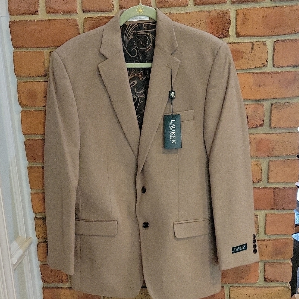 Ralph Lauren Tan Sport Coat Classic Blazer